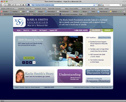 http://karlasmithfoundation.org new website