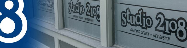 about studio 2108 graphic design web design