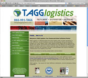 tagg logistics st louis mo web design